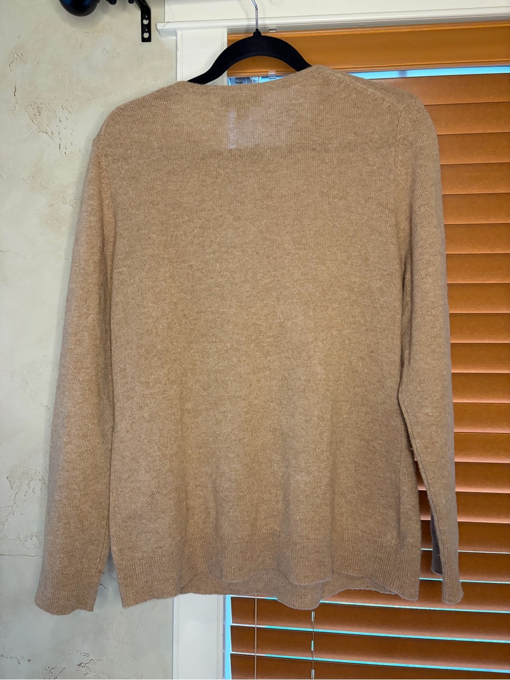 Cashmere Charter Club Women’s Crewneck Sweater in Light Brown - Picture 2 of 4